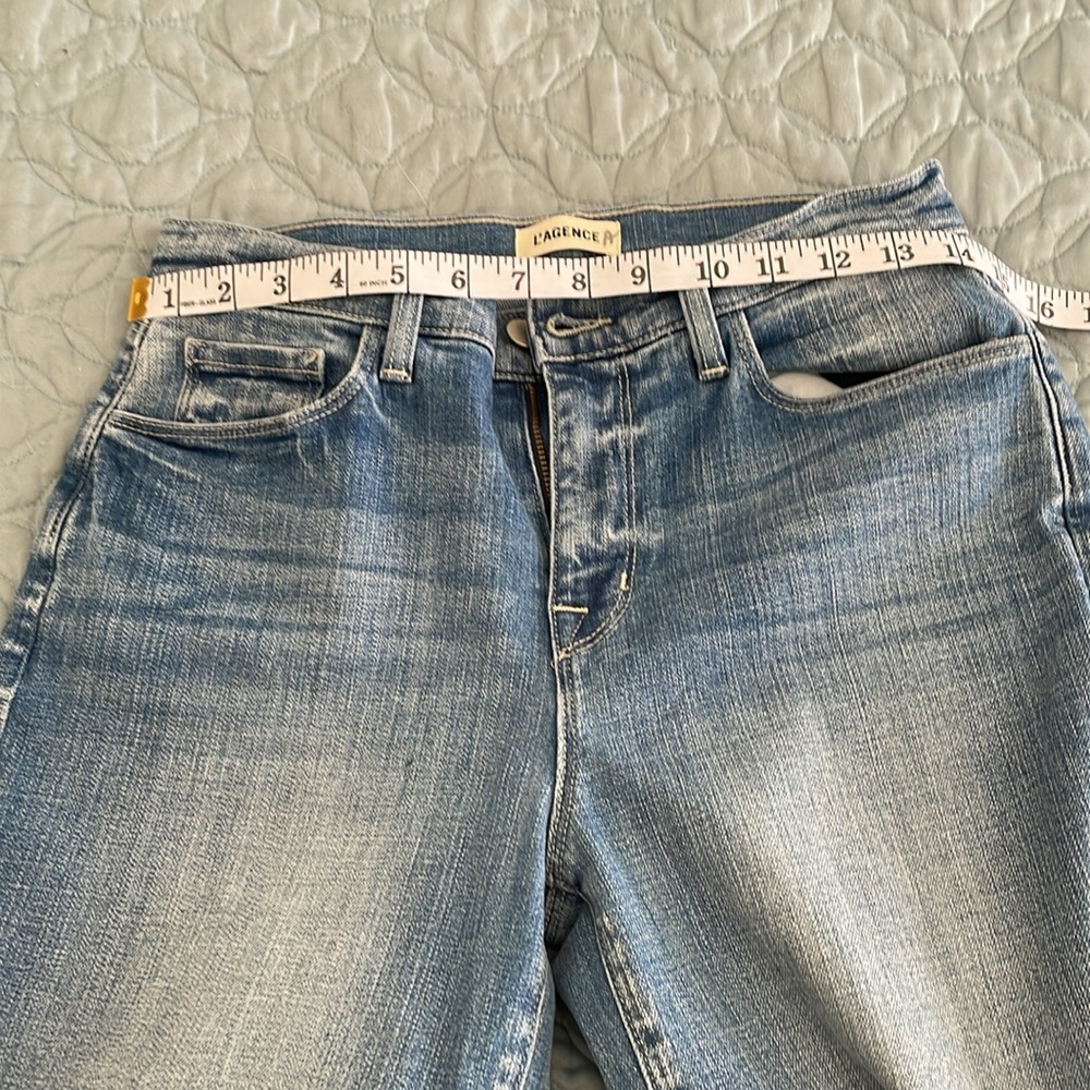 L’agence high rise cropped jeans size 27 - Picture 4 of 6